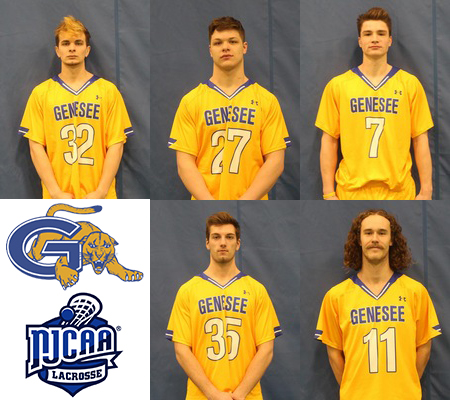 Photo of lacrosse team captains