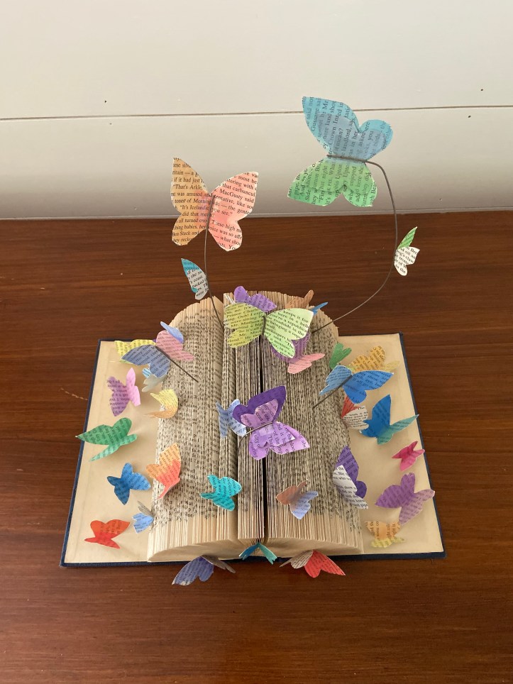 Jessica Lennon ART105 altered book project