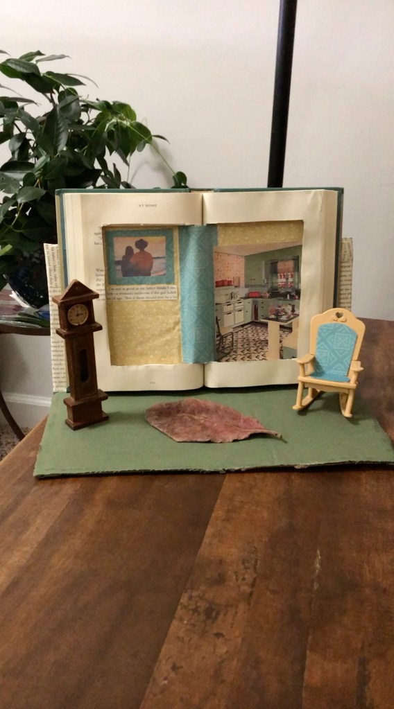 Elizabeth Meyers ART105 altered book project