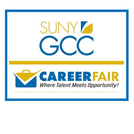 promotional graphic image for the GCC Career Fair: Where Talent Meets Opportunity